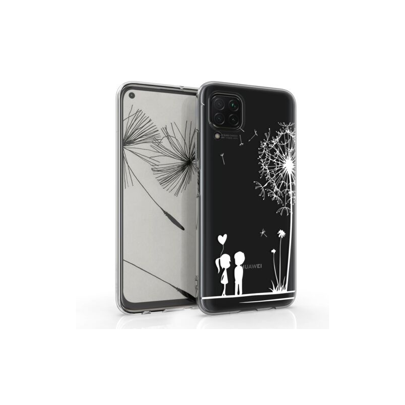 Husa pentru Huawei P40 Lite, Silicon, Alb, 52161.07 Husa pentru Huawei P40 Lite, Silicon, Alb, 52161.07