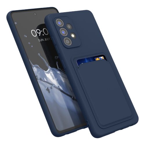 Husa Kwmobile pentru Samsung Galaxy A52/Galaxy A52 5G/Galaxy A52s 5G, Silicon, Albastru, 55083.17 Husa Kwmobile pentru Samsung Galaxy A52/Galaxy A52 5G/Galaxy A52s 5G, Silicon, Albastru, 55083.17