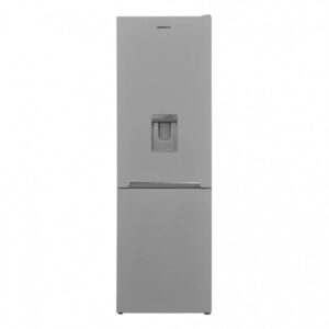 Combina frigorifica Heinner HCNF-V291SWDE++, No Frost, Freezer Shield, Dozator, LED, Clasa E, 294 l, Argintiu Combina frigorifica Heinner HCNF-V291SWDE++, No Frost, Freezer Shield, Dozator, LED, Clasa E, 294 l, Argintiu