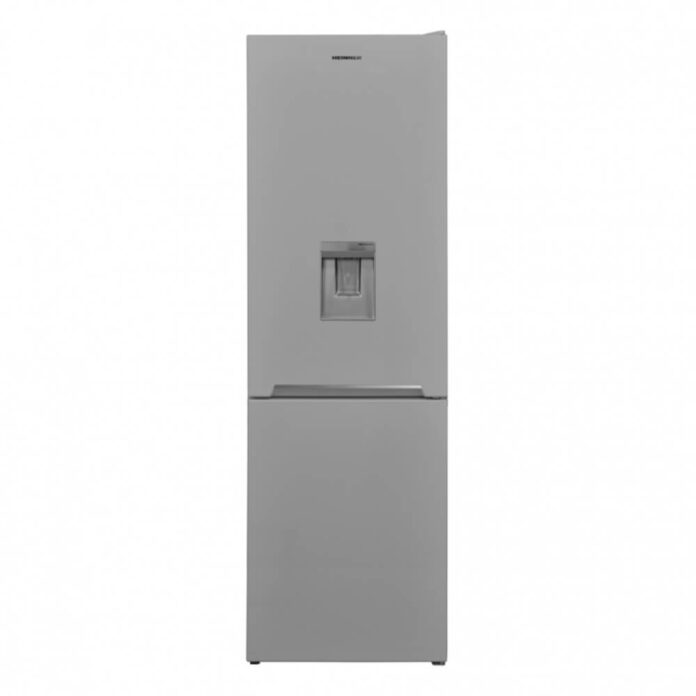 Combina frigorifica Heinner HCNF-V291SWDE++, No Frost, Freezer Shield, Dozator, LED, Clasa E, 294 l, Argintiu Combina frigorifica Heinner HCNF-V291SWDE++, No Frost, Freezer Shield, Dozator, LED, Clasa E, 294 l, Argintiu