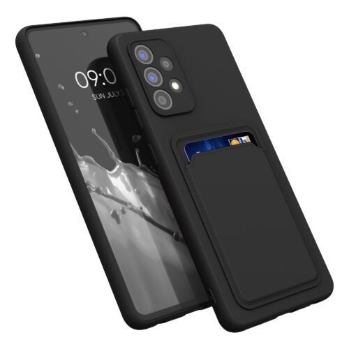 Husa Kwmobile pentru Samsung Galaxy A52/Galaxy A52 5G/Galaxy A52s 5G, Silicon, negru, 55083.01 Husa Kwmobile pentru Samsung Galaxy A52/Galaxy A52 5G/Galaxy A52s 5G, Silicon, negru, 55083.01
