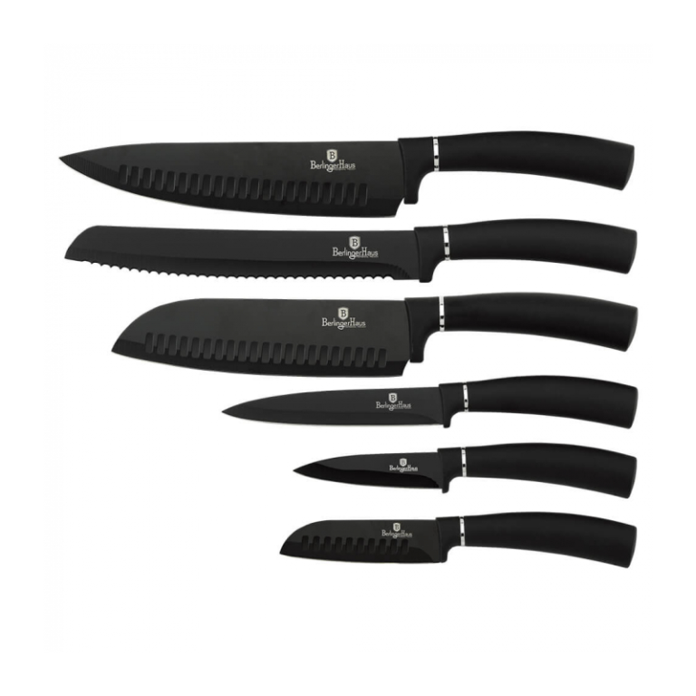 Set de cutite 6 piese Royal Black Berlinger Haus BH 2383