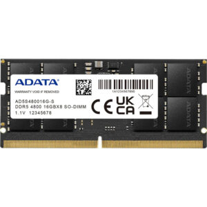 Memorie Notebook ADATA , 16GB DDR5, 4800 MHz, CL40 Memorie Notebook ADATA , 16GB DDR5, 4800 MHz, CL40
