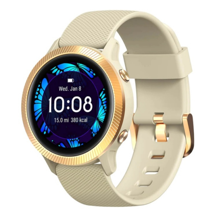Smartwatch pentru femei Blackview R8, IP68, Gold Smartwatch pentru femei Blackview R8, IP68, Gold