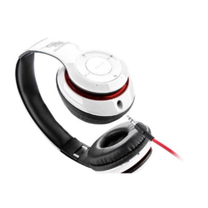 Casti audio fara fir GoGEN HBTM 41WR, Bluetooth, radioFM incorporat, microfon, alb cu rosu Casti audio fara fir GoGEN HBTM 41WR, Bluetooth, radioFM incorporat, microfon, alb cu rosu