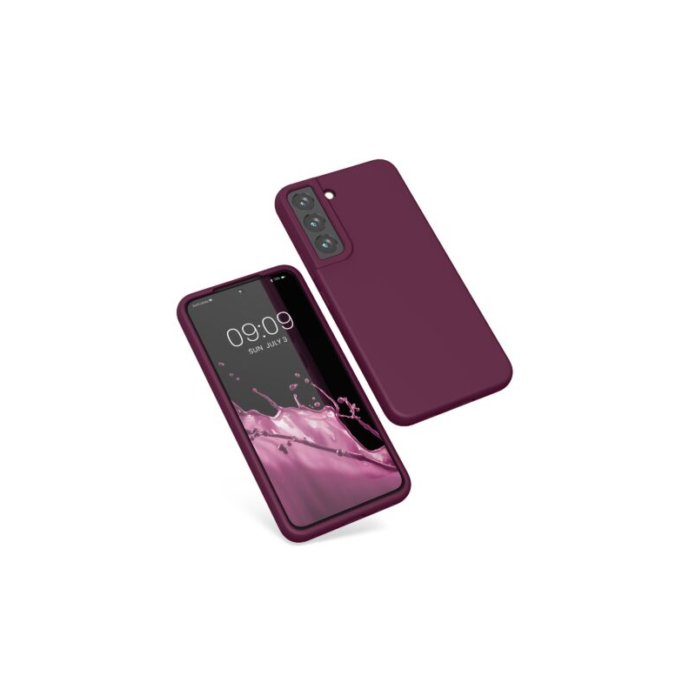 Husa Kwmobile pentru Samsung Galaxy S22, Silicon, Violet, 56756.187 Husa Kwmobile pentru Samsung Galaxy S22, Silicon, Violet, 56756.187