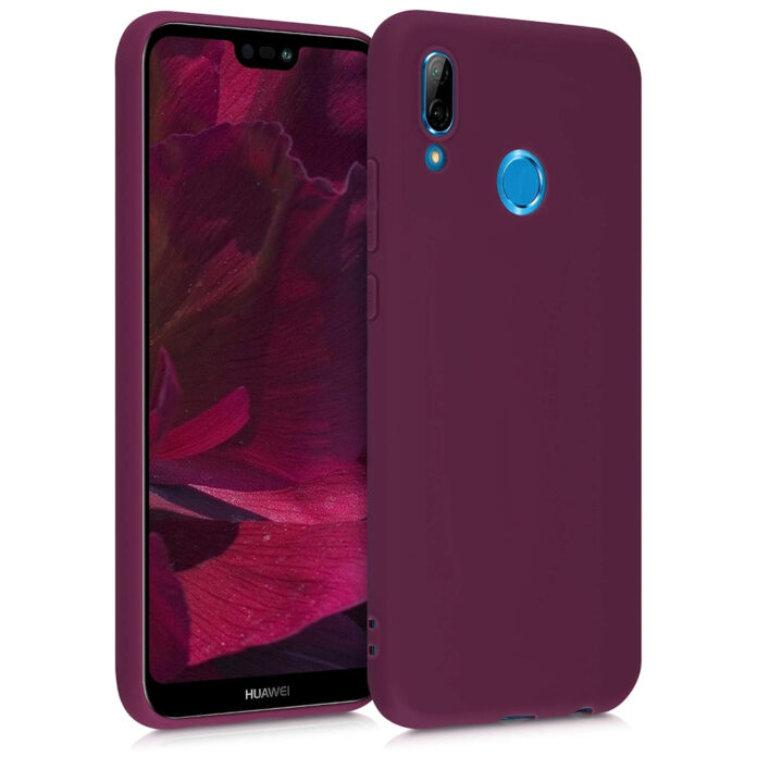 Husa pentru Huawei P20 Lite, Silicon, Violet, 44358.187 Husa pentru Huawei P20 Lite, Silicon, Violet, 44358.187
