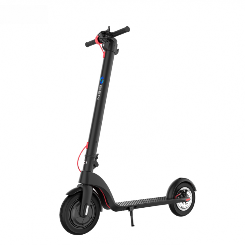 Trotineta electrica pliabila iSEN X7 Pro, 350 W, Autonomie 25 Km, Viteza maxima 25 Km/h, Negru Trotineta electrica pliabila iSEN X7 Pro, 350 W, Autonomie 25 Km, Viteza maxima 25 Km/h, Negru