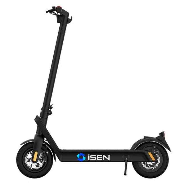Trotineta electrica pliabila iSEN X9 Plus, 850 W, Autonomie 65 Km, Viteza maxima 36 Km/h, Negru Trotineta electrica pliabila iSEN X9 Plus, 850 W, Autonomie 65 Km, Viteza maxima 36 Km/h, Negru