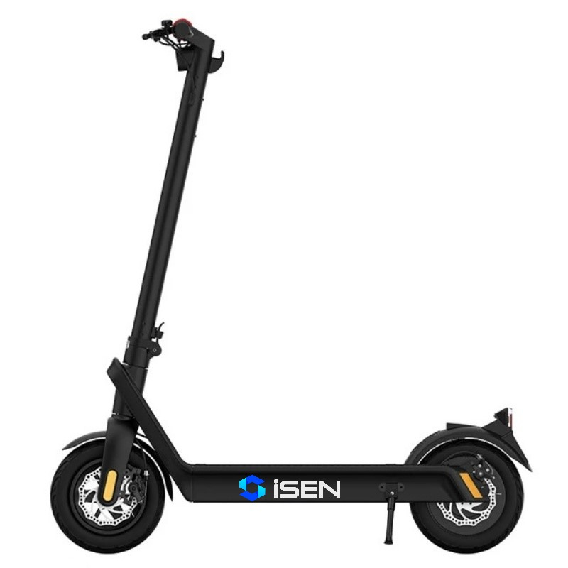 Trotineta electrica pliabila iSEN X9 Plus, 850 W, Autonomie 65 Km, Viteza maxima 36 Km/h, Negru Trotineta electrica pliabila iSEN X9 Plus, 850 W, Autonomie 65 Km, Viteza maxima 36 Km/h, Negru