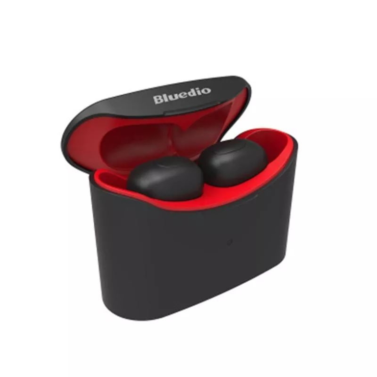 Casti wireless Bluedio T-elf Mini Air Pod TWS, Bluetooth 5.0, Sport Galben
