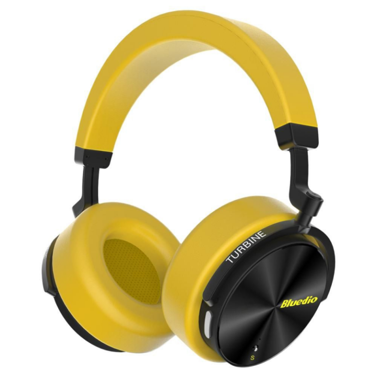 Casti Wireless Stereo Bluedio T5S, Anularea zgomotelor, Tip C, Bluetooth, Microfon, Extra Bass, Senzor Infrarosu Negru