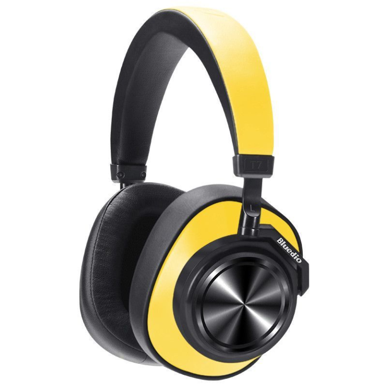 Casti Wireless Bluedio T7 Stereo, Bass Hi Fi, Anularea zgomotelor, USB Tip C, Bluetooth, Microfon, Handsfree, Control Volum Negru