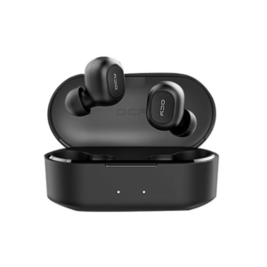 Casti Wireless QCY T1S TWS, HiFi, DSP, Bluetooth 5.0, Binaural, IPX4, Cutie incarcare de 800mAh Alb Casti Wireless QCY T1S TWS, HiFi, DSP, Bluetooth 5.0, Binaural, IPX4, Cutie incarcare de 800mAh Alb