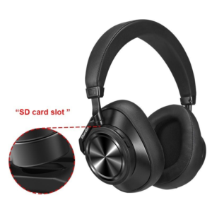 Casti Wireless Over-EarBluedio T7+, Bluetooth 5.0, Negru Casti Wireless Over-EarBluedio T7+, Bluetooth 5.0, Negru