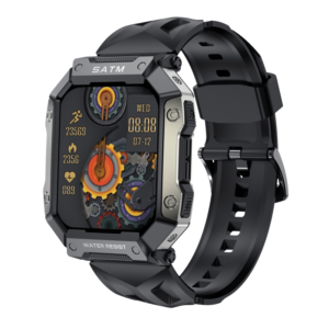 Smartwatch iSEN Watch PG333, Bluetooth, IP68, Negru Smartwatch iSEN Watch PG333, Bluetooth, IP68, Negru