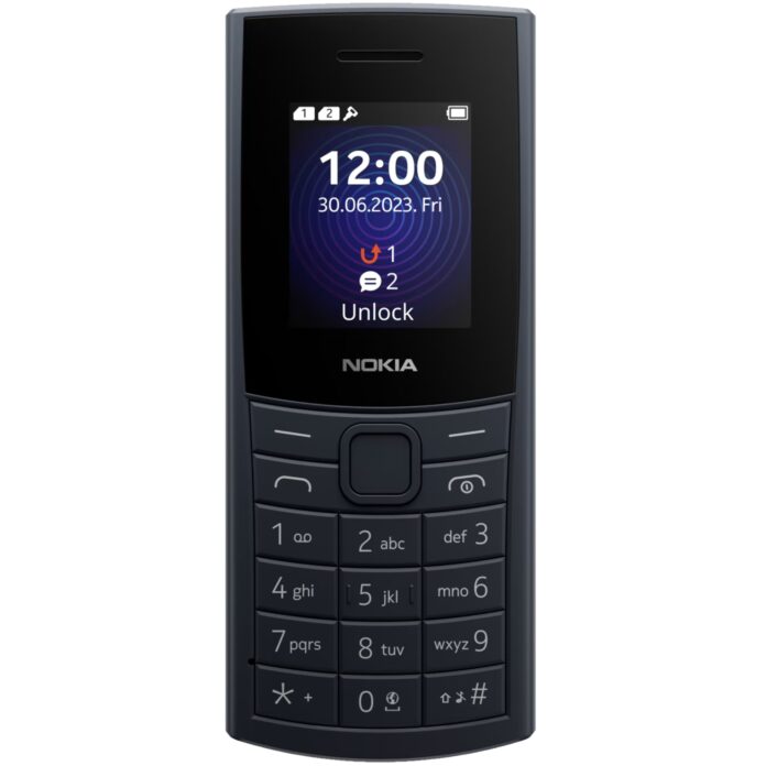 Telefon mobil Dual SIM Nokia 110 4G (2023), Midnight Blue Telefon mobil Dual SIM Nokia 110 4G (2023), Midnight Blue