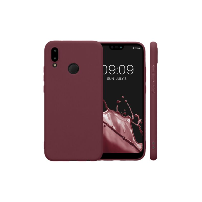 Husa Kwmobile pentru Huawei P20 Lite, Silicon, Violet, 44358.190 Husa Kwmobile pentru Huawei P20 Lite, Silicon, Violet, 44358.190