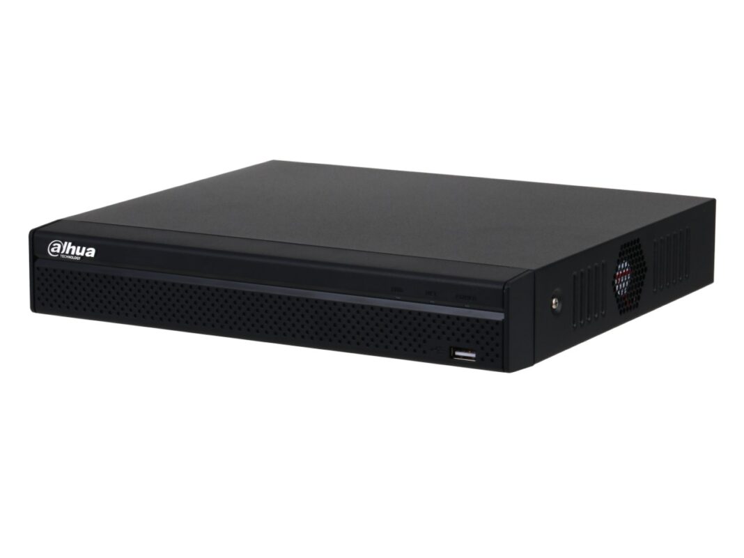 NVR Dahua 8 canale, suport camere 12MP, decodare 4K, AI SMD Plus, H.265, 1 slot SATA pana la 20TB, 160 Mbps, audio RCA, 2 porturi LAN, 12VDC, NVR4108HS-2N-4KS3