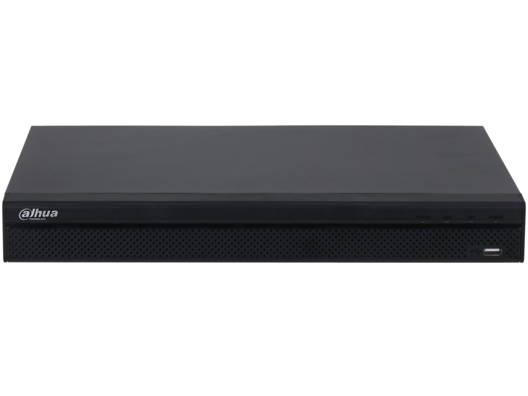 NVR 8 canale, pana la 12MP, 1U, latime de banda 160Mbps, Functii AI, 2 sloturi SATA, Dahua NVR4208-4KS3