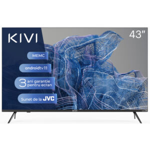 Televizor Smart LED Kivi 43U750NB, 109 cm, Ultra HD 4K, Clasa G Televizor Smart LED Kivi 43U750NB, 109 cm, Ultra HD 4K, Clasa G