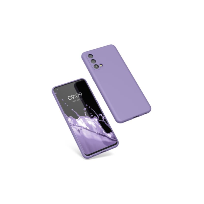 Husa Kwmobile pentru OnePlus Nord CE 5G, Silicon, Mov, 56069.222 Husa Kwmobile pentru OnePlus Nord CE 5G, Silicon, Mov, 56069.222