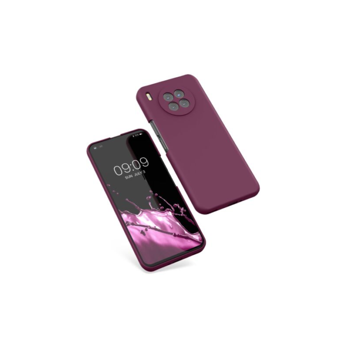 Husa Kwmobile pentru Huawei nova 8i, Silicon, Violet, 56460.187 Husa Kwmobile pentru Huawei nova 8i, Silicon, Violet, 56460.187