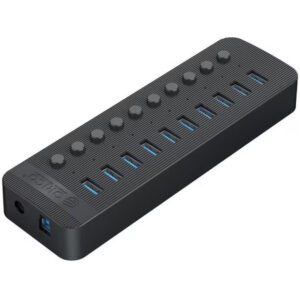 HUB USB Orico CT2U3-10AB USB 3.0 negru HUB USB Orico CT2U3-10AB USB 3.0 negru