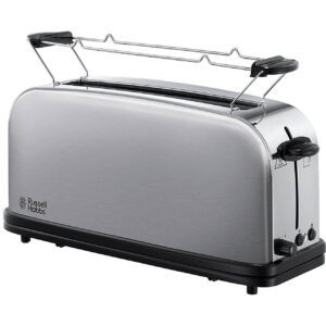 Prajitor de paine Russell Hobbs Oxford 21396-56, 1200 W, 2 felii, Argintiu Prajitor de paine Russell Hobbs Oxford 21396-56, 1200 W, 2 felii, Argintiu