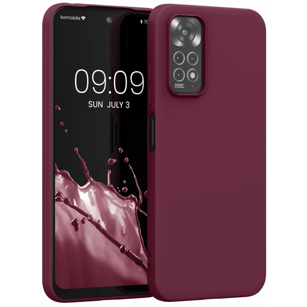 Husa Kwmobile pentru Xiaomi Redmi Note 11/Redmi Note 11s, Silicon, Violet, 57368.190 Husa Kwmobile pentru Xiaomi Redmi Note 11/Redmi Note 11s, Silicon, Violet, 57368.190