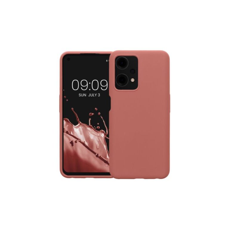 Husa Kwmobile pentru OnePlus Nord CE 2 Lite 5G, Silicon, Roz, 58756.193