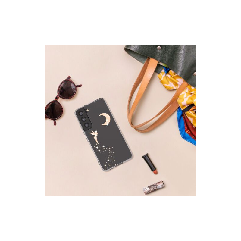 Husa Kwmobile pentru Samsung Galaxy S22, Silicon, Transparent/Auriu, 58794.01 Husa Kwmobile pentru Samsung Galaxy S22, Silicon, Transparent/Auriu, 58794.01