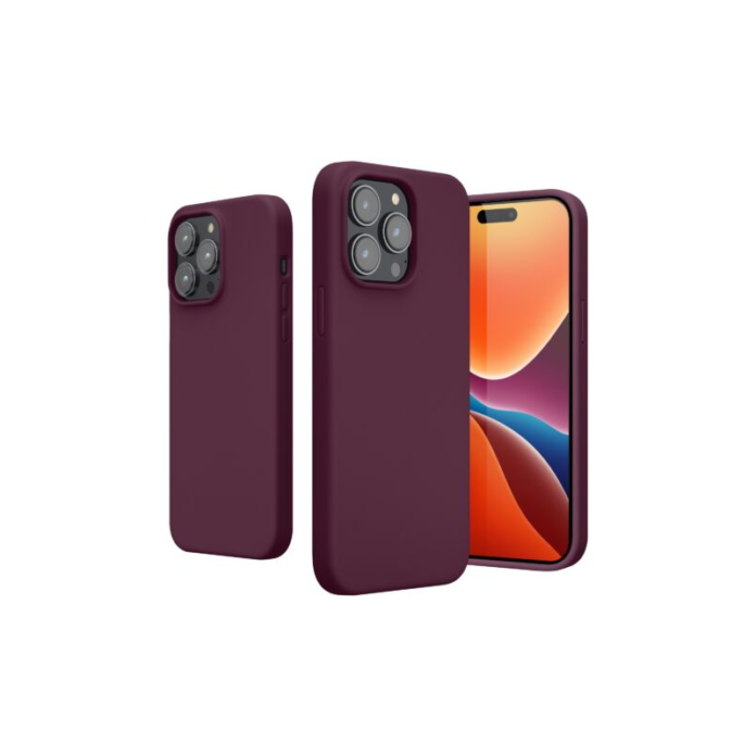 Husa Kwmobile pentru Apple iPhone 14 Pro Max, Silicon, Violet, 59074.209 Husa Kwmobile pentru Apple iPhone 14 Pro Max, Silicon, Violet, 59074.209