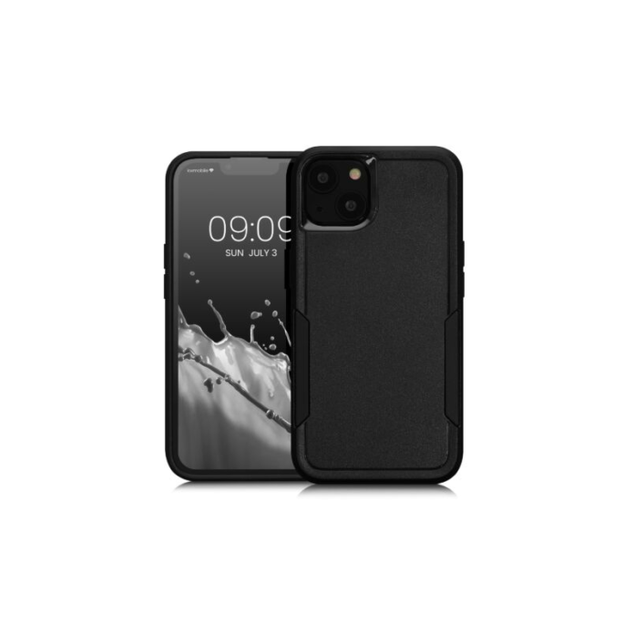 Husa Kwmobile pentru Apple iPhone 13, Silicon, Negru, 59198.01 Husa Kwmobile pentru Apple iPhone 13, Silicon, Negru, 59198.01