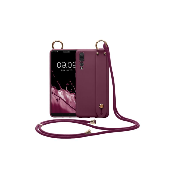 Husa Kwmobile pentru Huawei P20 Pro, Silicon, Violet, 56470.190 Husa Kwmobile pentru Huawei P20 Pro, Silicon, Violet, 56470.190