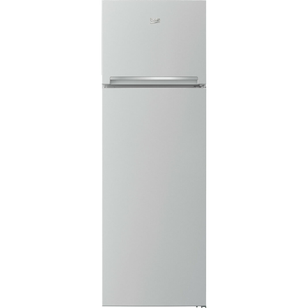 Frigider cu 2 usi Beko RDSA310M40SN, Static, 306 L, 175 H, Cooling Fan, Safety Glass, Usi reversibile, Silver, Clasa E