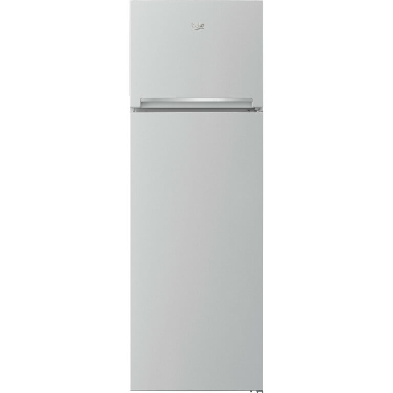 Frigider cu 2 usi Beko RDSA310M40SN, Static, 306 L, 175 H, Cooling Fan, Safety Glass, Usi reversibile, Silver, Clasa E