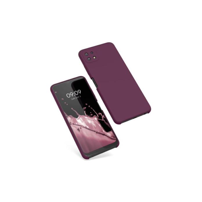 Husa Kwmobile pentru Samsung Galaxy A22 5G, Silicon, Violet, 55489.187 Husa Kwmobile pentru Samsung Galaxy A22 5G, Silicon, Violet, 55489.187