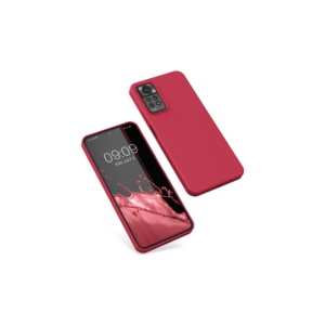 Husa Kwmobile pentru Xiaomi Redmi Note 11 Pro/Redmi Note 11 Pro 5G, Silicon, Rosu, 57373.229 Husa Kwmobile pentru Xiaomi Redmi Note 11 Pro/Redmi Note 11 Pro 5G, Silicon, Rosu, 57373.229