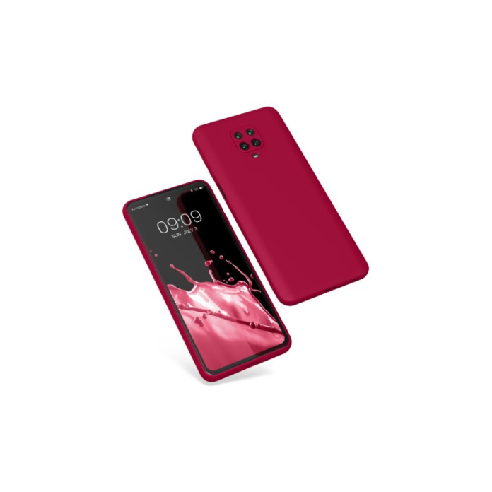 Husa Kwmobile pentru Xiaomi Redmi Note 9S/Redmi Note 9 Pro/Redmi Note 9 Pro Max, Silicon, Rosu, 56562.229 Husa Kwmobile pentru Xiaomi Redmi Note 9S/Redmi Note 9 Pro/Redmi Note 9 Pro Max, Silicon, Rosu, 56562.229