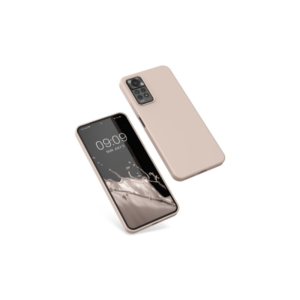 Husa Kwmobile pentru Xiaomi Redmi Note 11 Pro/Redmi Note 11 Pro 5G, Silicon, Crem, 57373.225 Husa Kwmobile pentru Xiaomi Redmi Note 11 Pro/Redmi Note 11 Pro 5G, Silicon, Crem, 57373.225