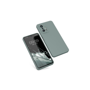 Husa Kwmobile pentru Xiaomi 11T/11T Pro, Silicon, Verde, 56573.172 Husa Kwmobile pentru Xiaomi 11T/11T Pro, Silicon, Verde, 56573.172