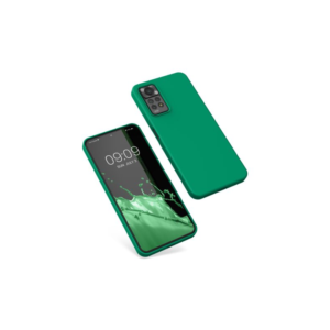 Husa Kwmobile pentru Xiaomi Redmi Note 11 Pro/Redmi Note 11 Pro 5G, Silicon, Verde, 57373.142 Husa Kwmobile pentru Xiaomi Redmi Note 11 Pro/Redmi Note 11 Pro 5G, Silicon, Verde, 57373.142