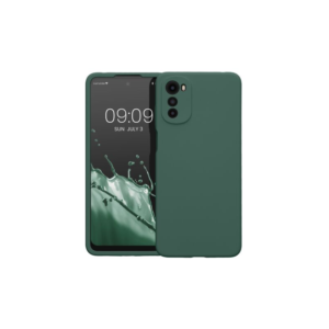 Husa Kwmobile pentru Motorola Moto E32/Moto E32s, Silicon, Verde, 59480.166 Husa Kwmobile pentru Motorola Moto E32/Moto E32s, Silicon, Verde, 59480.166