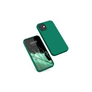 Husa Kwmobile pentru Apple iPhone 12/iPhone 12 Pro, Silicon, Verde, 53938.142 Husa Kwmobile pentru Apple iPhone 12/iPhone 12 Pro, Silicon, Verde, 53938.142