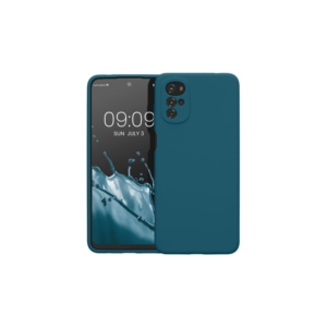 Husa Kwmobile pentru Motorola Moto G22, Silicon, Verde, 58207.78 Husa Kwmobile pentru Motorola Moto G22, Silicon, Verde, 58207.78