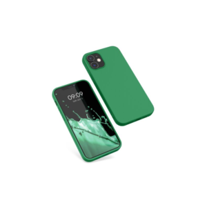 Husa Kwmobile pentru Apple iPhone 12/iPhone 12 Pro, Silicon, Verde, 53938.227 Husa Kwmobile pentru Apple iPhone 12/iPhone 12 Pro, Silicon, Verde, 53938.227