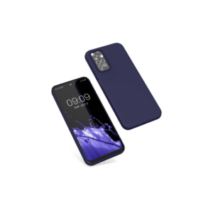 Husa Kwmobile pentru Xiaomi Redmi Note 11/Redmi Note 11s, Silicon, Albastru, 57368.182 Husa Kwmobile pentru Xiaomi Redmi Note 11/Redmi Note 11s, Silicon, Albastru, 57368.182