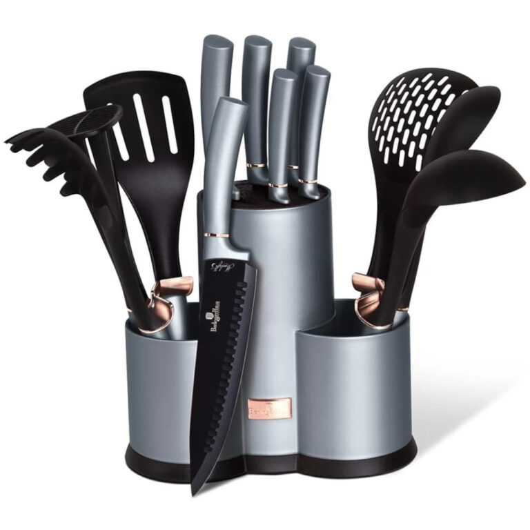 Set ustensile si cutite 12 piese Moonlight Edition Berlinger Haus BH 6251