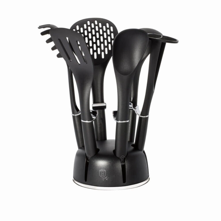 Set ustensile bucatarie, 7 piese Black Royal Berlinger Haus BH 6218